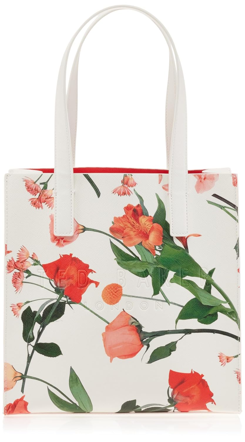 Buy Ted Baker Womens Fleucon Tote Bag (pack of 1), White, S Buy Ted Baker Womens Fleucon Tote Bag (pack of 1), White, S